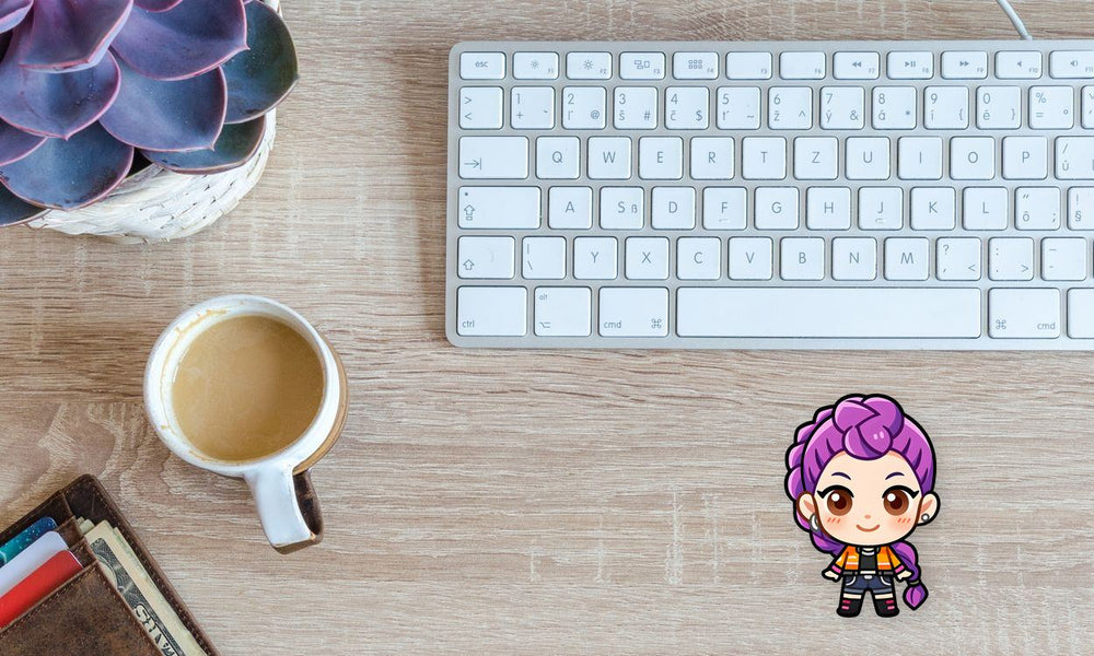 Chibi Kpop Demon Hunters Rumi Sticker