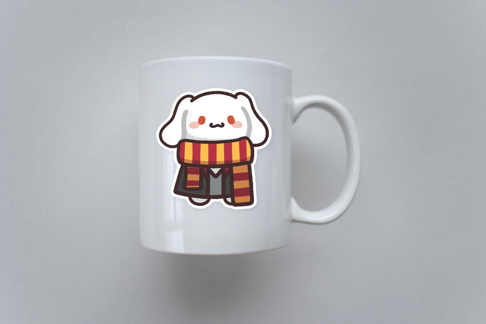 Cinnamoroll Gryffindor Scarf Sticker