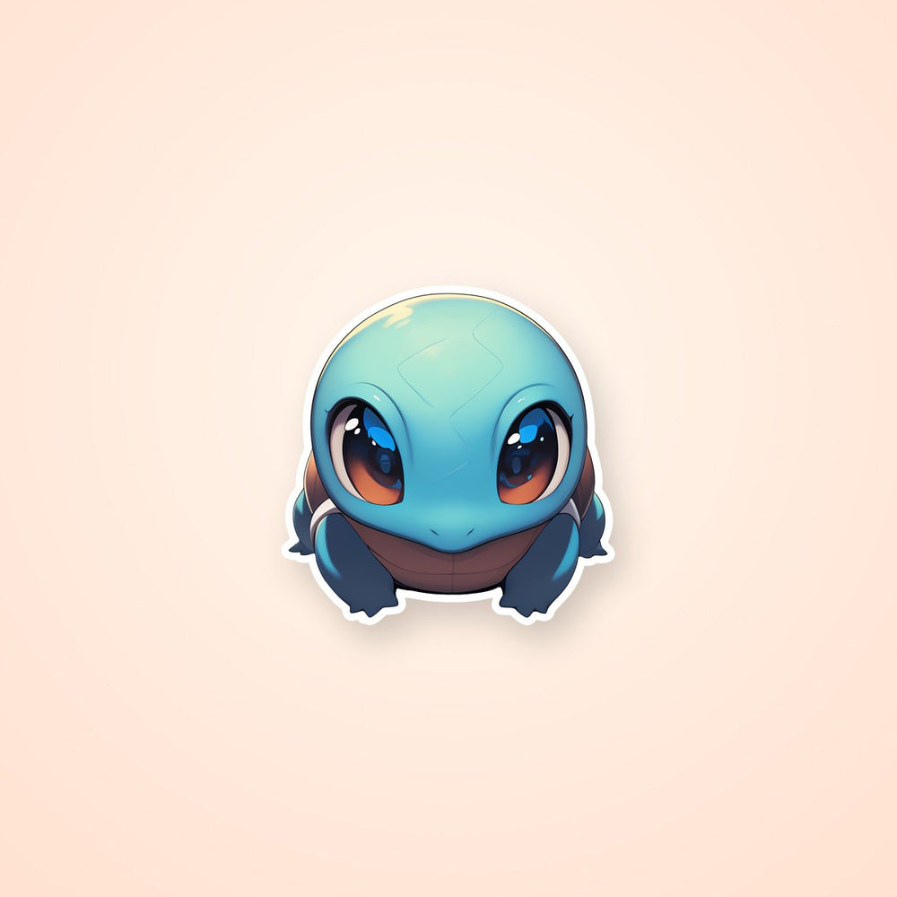 Cute Squirtle Pokemon Sticker