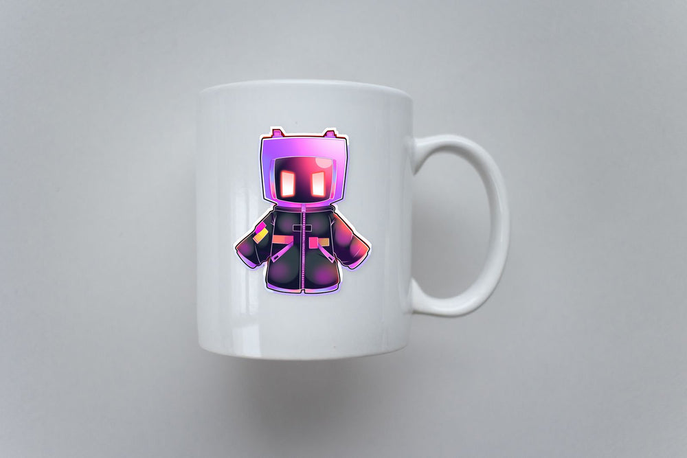 Neon Roblox Boy Sticker