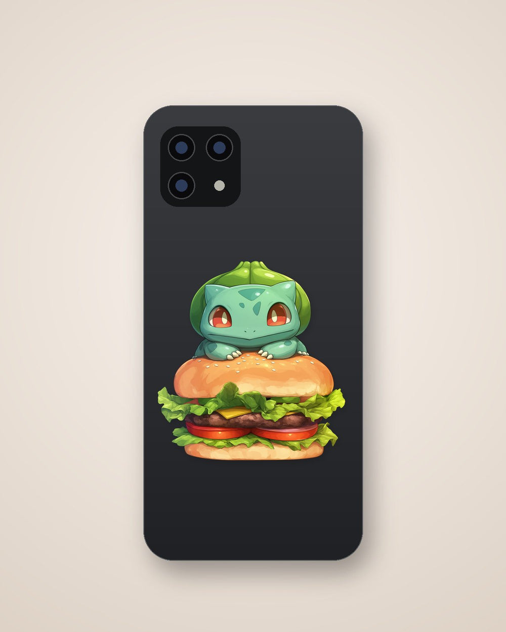 Bulbasaur Burger Pokemon Sticker