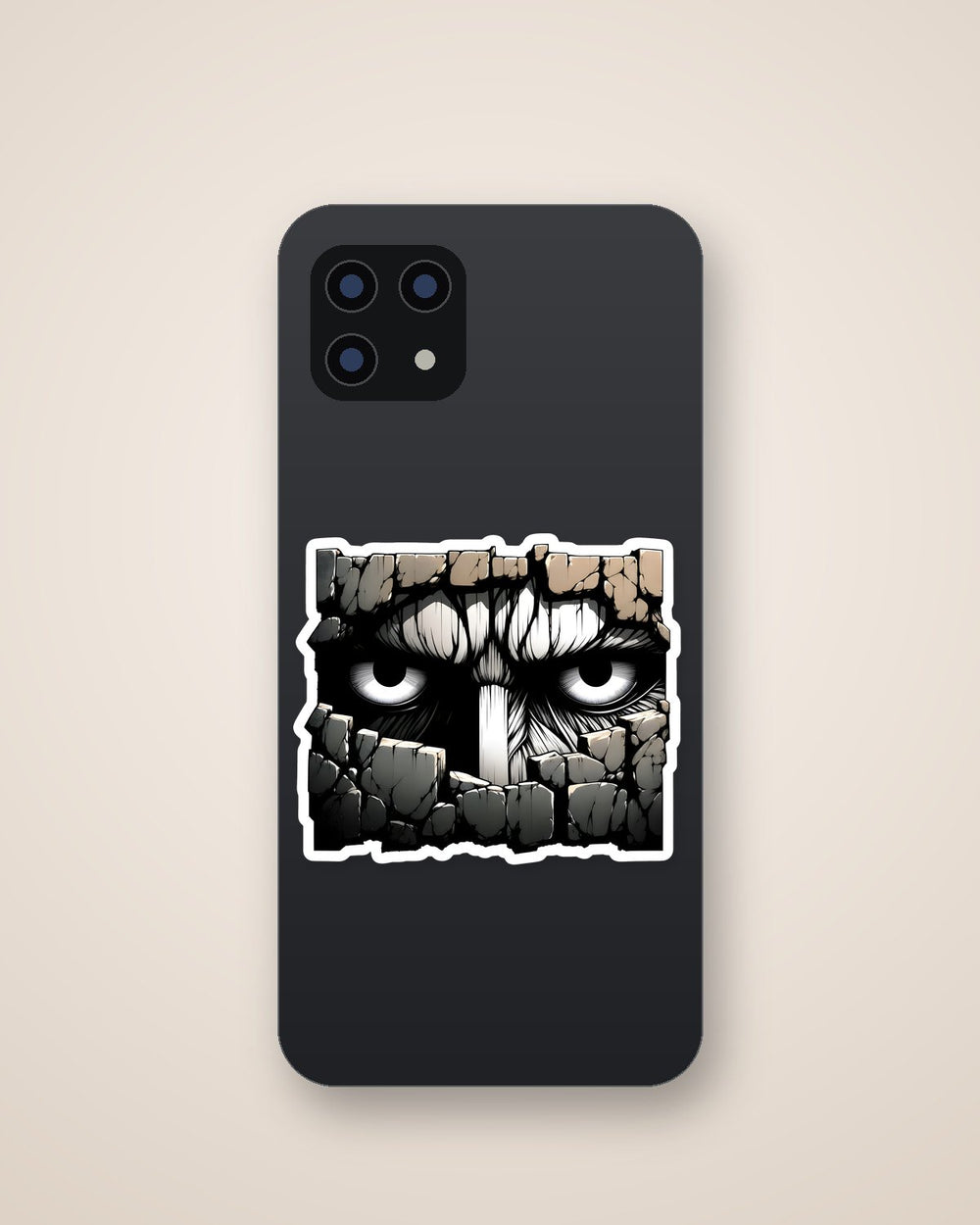 Colossal Titan Eyes Wall Sticker