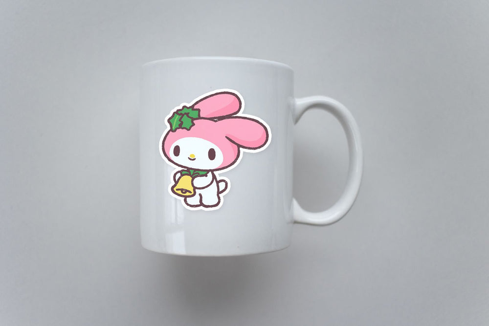 My Melody Holiday Bell Christmas Sticker