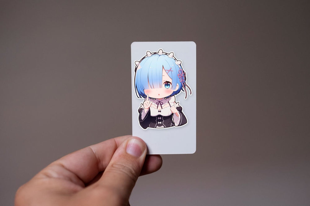 Re:Zero Cute Blue Hair Rem Sticker