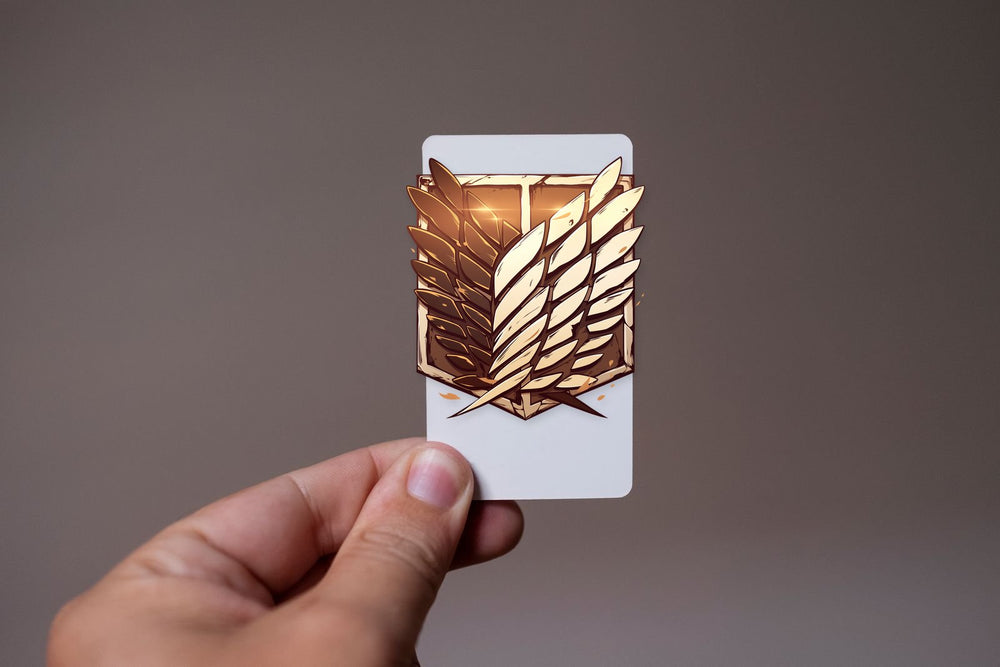 Aot Wings of Freedom Brown Sticker