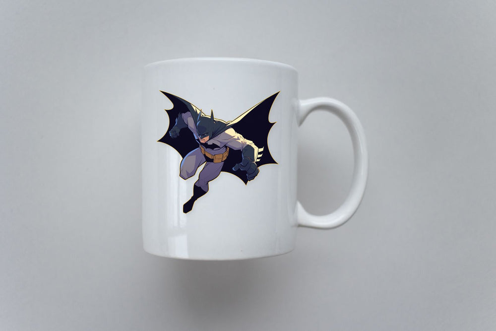 Batman Jumping Action Comics Sticker
