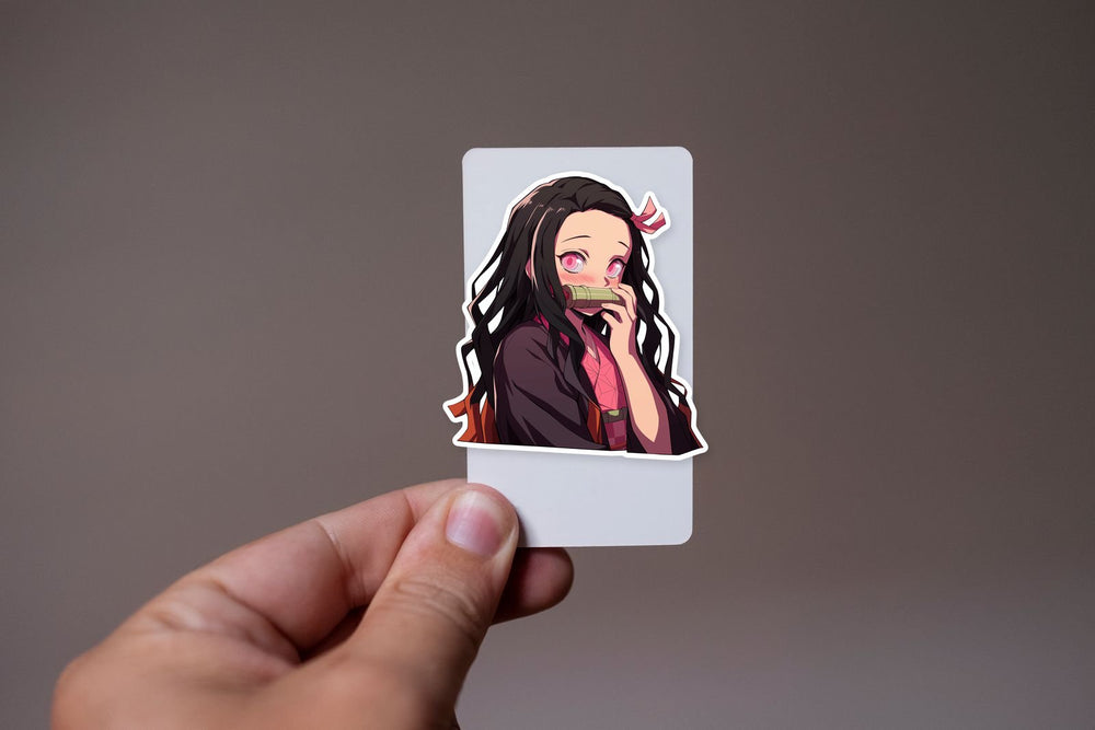 Nezuko Demon Slayer Cool Anime Sticker