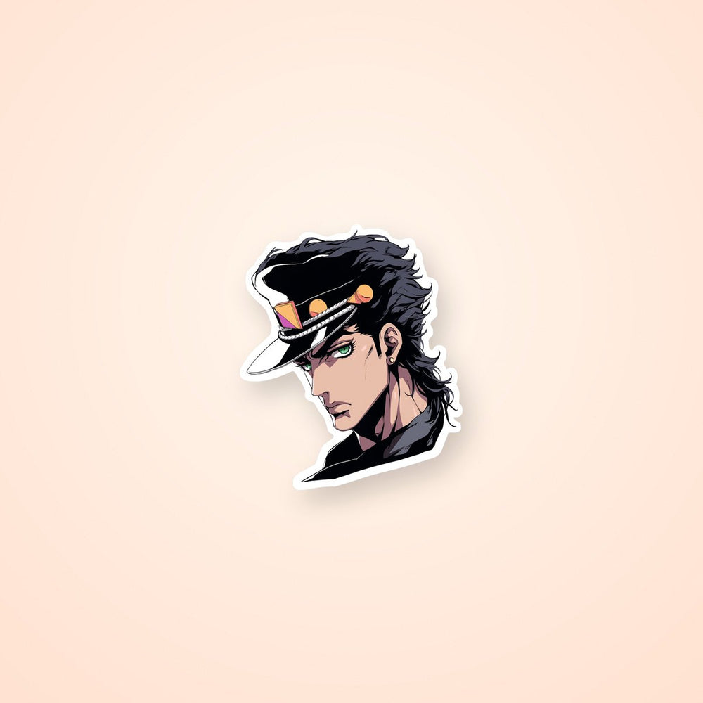Jojo Jotaro Kujo Anime Sticker