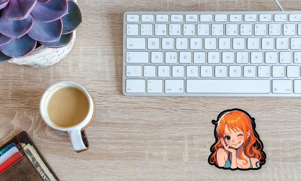 Nami One Piece Anime Girl Sticker