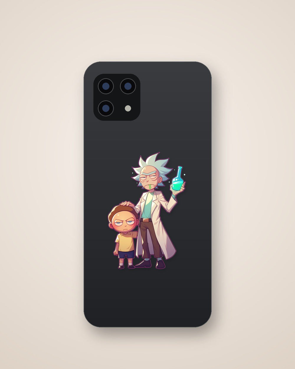 Rick and Morty Chibi Sticker