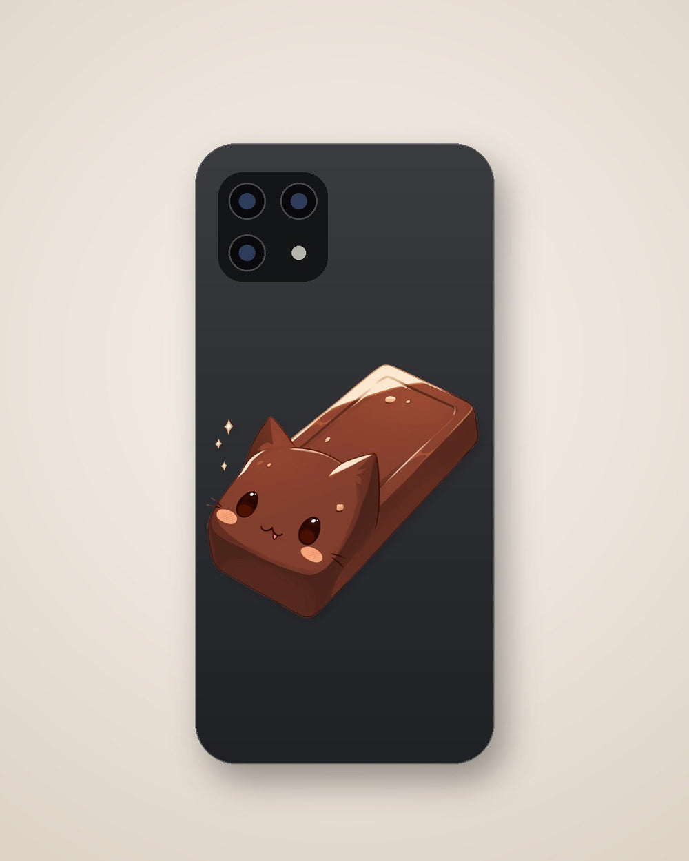 Kawaii Chocolate Bar Cat Sticker