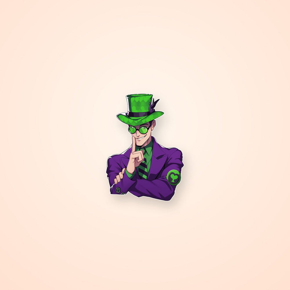 DC Riddler Comics Sticker