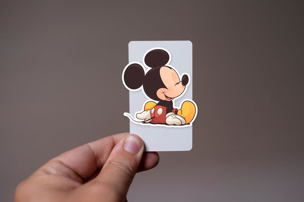 Chibi Mickey Mouse Smiling Sticker