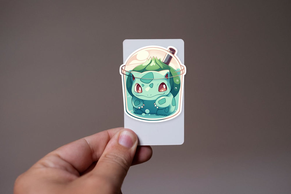 Bulbasaur Boba Unique Sticker