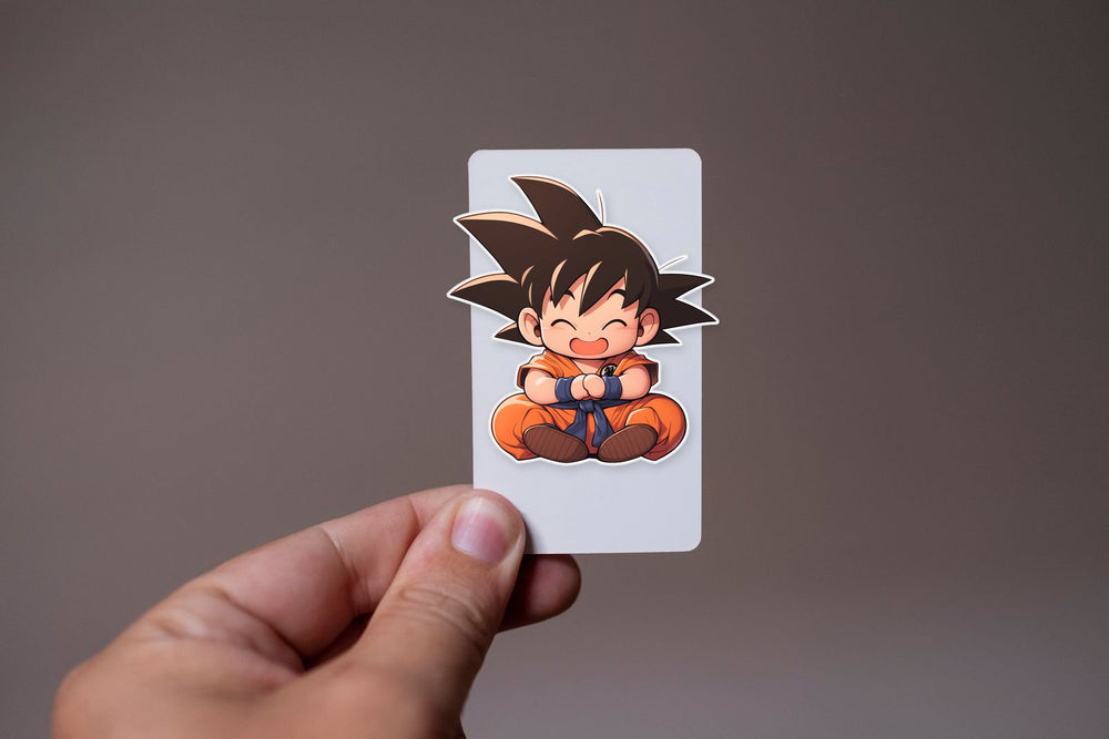 Chibi Goku Smile Sticker