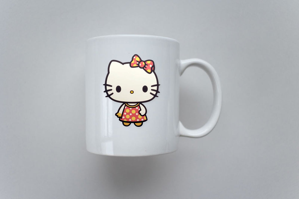 Hello Kitty Red Polka Dot Outfit Sticker