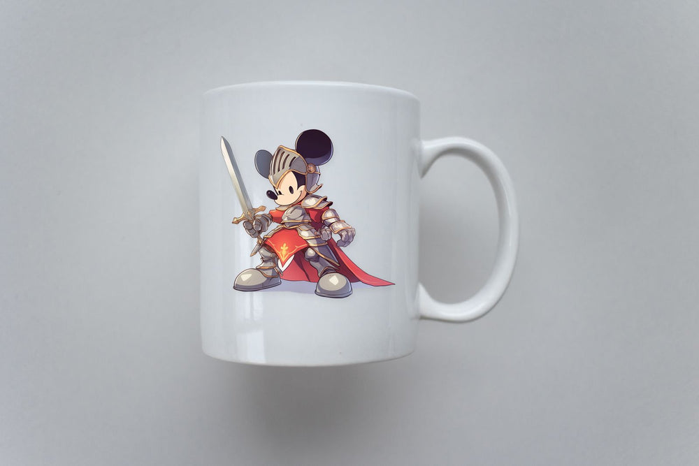 Mickey Mouse Knight Sword Sticker
