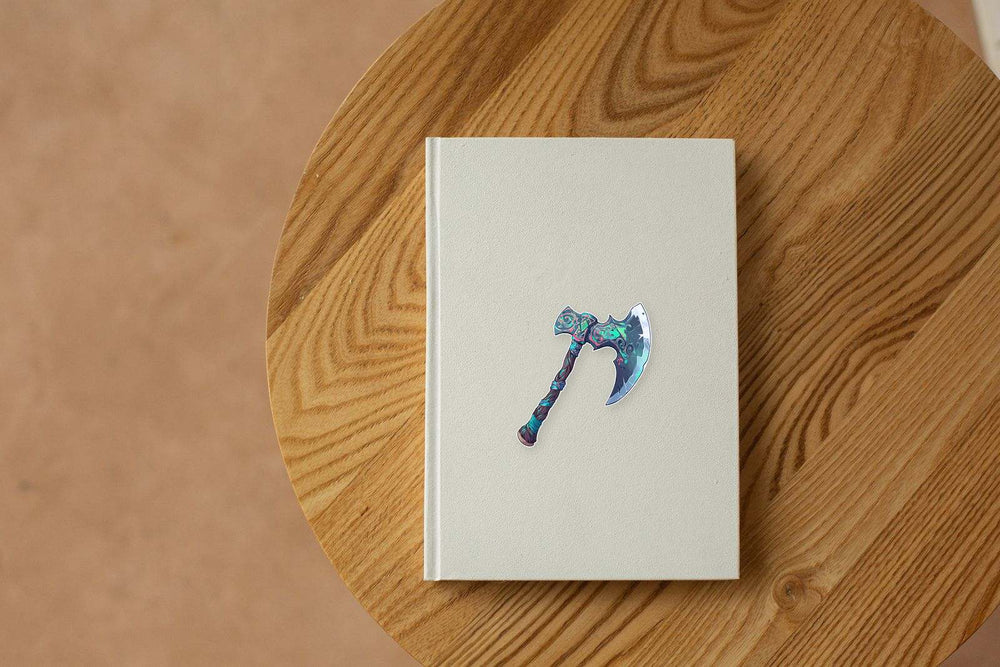 Viking Rune Axe Sticker
