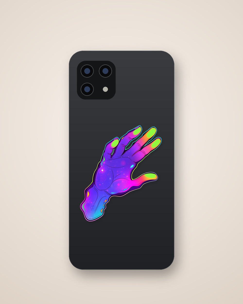 Aesthetic Colorful Hand Sticker