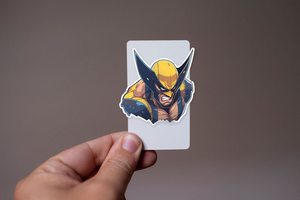 Angry Wolverine X-Men Sticker