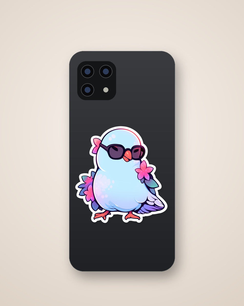 Cute Party Dove Sticker