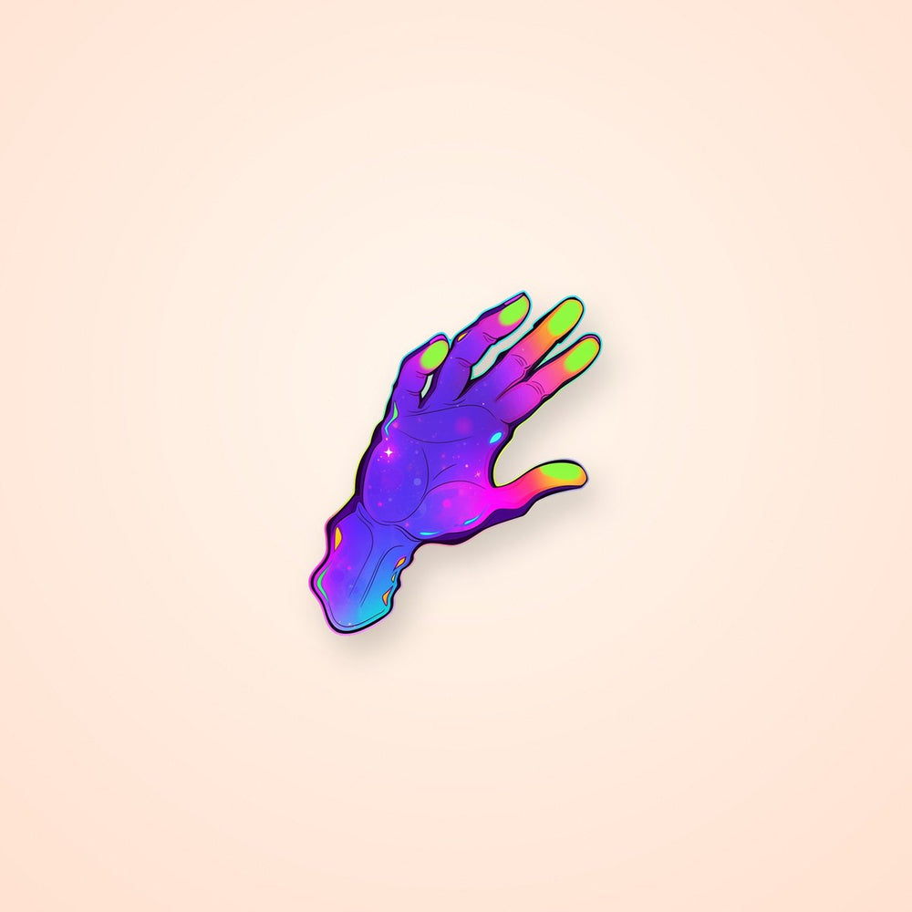 Aesthetic Colorful Hand Sticker