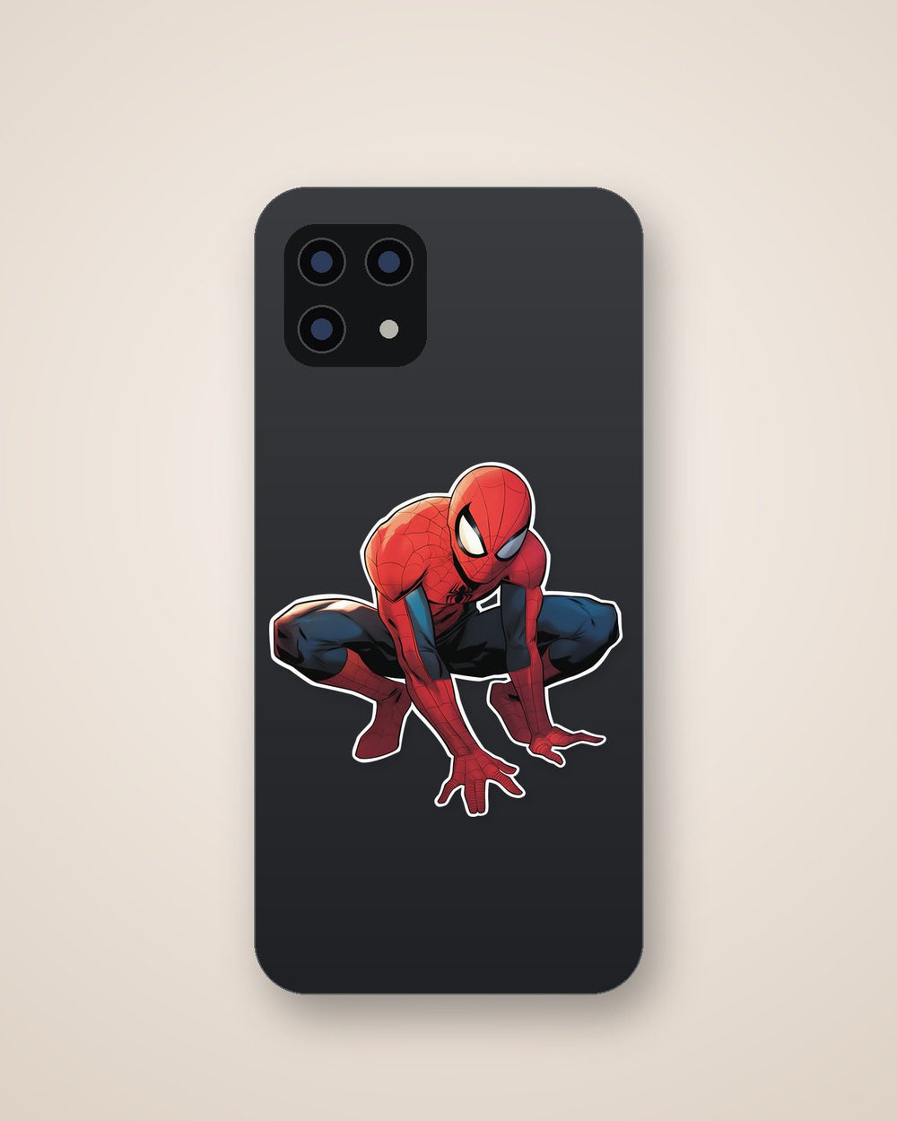 Spiderman Action Hero Sticker