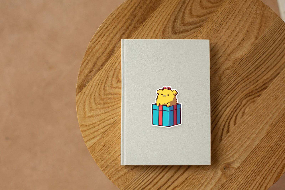 Pompompurin Gift Box Sticker