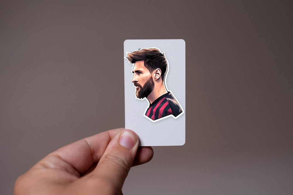Lionel Messi Art Sticker