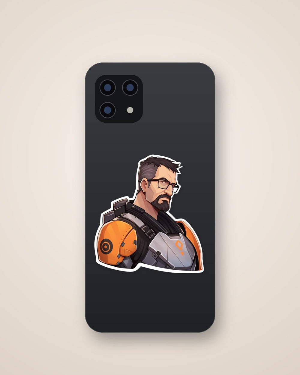 Half-Life Gordon Freeman Aesthetic Sticker
