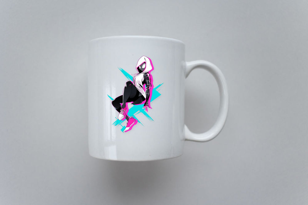 Spider-Gwen Art Illustration Sticker