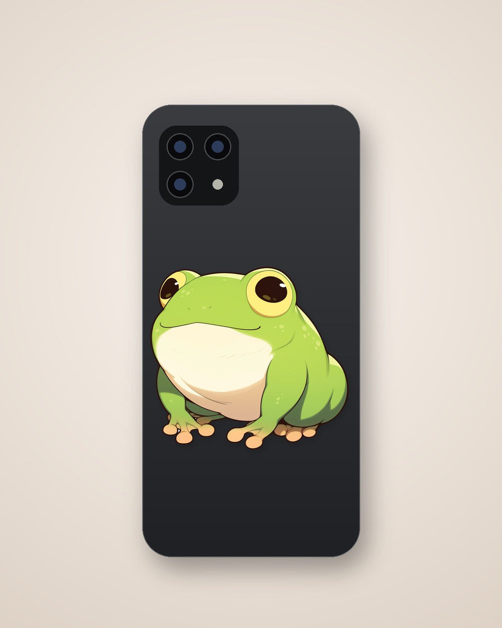 Derpy Frog Cute Sticker