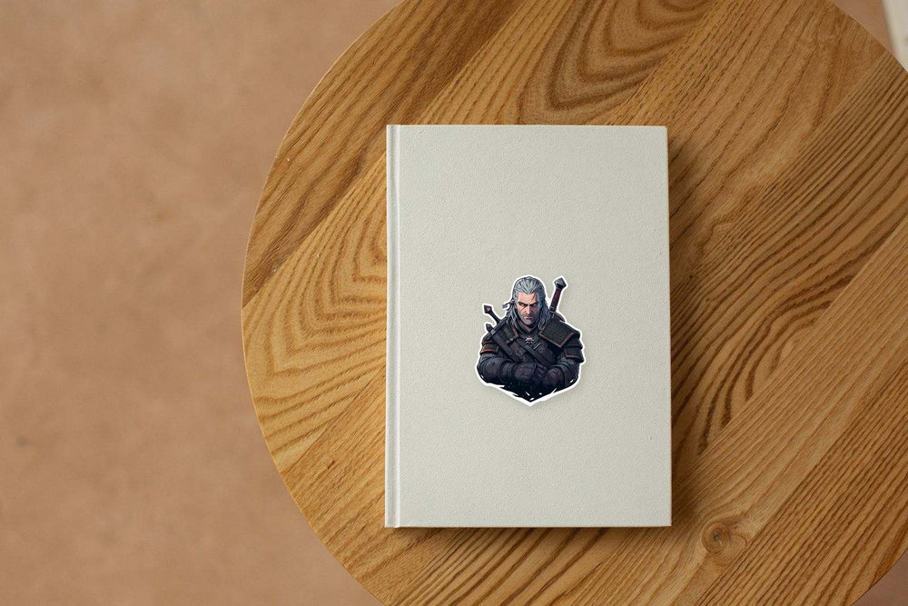Witcher Geralt of Rivia Aesthetic Sticker