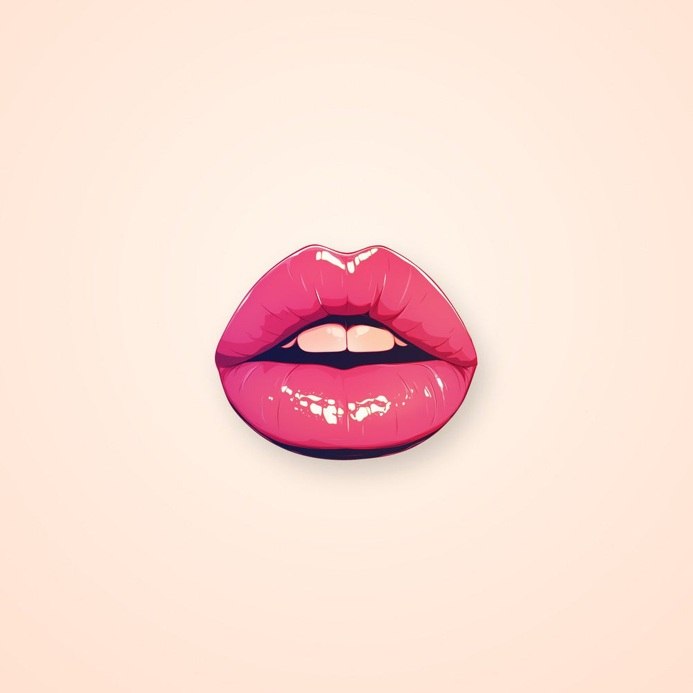 Bold Lip Print Clipart