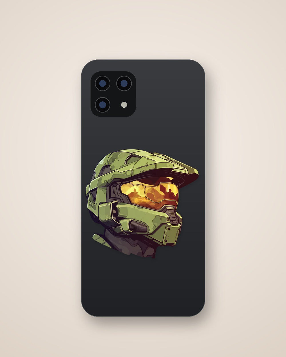 Halo Master Chief Helmet Iconic Visor Sticker