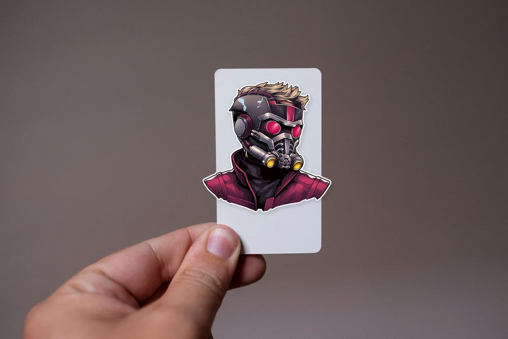 Marvel Star-Lord in Helmet Sticker