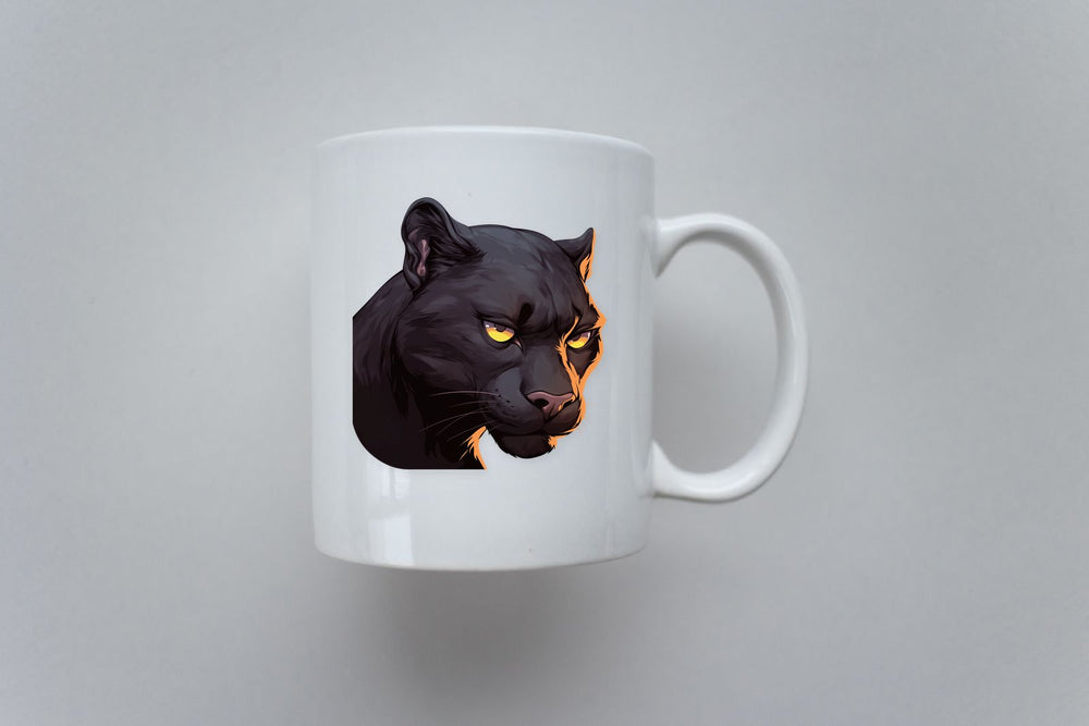 Black Panther Animals Sticker