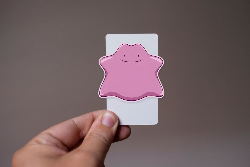 Ditto Pokemon Purple Sticker