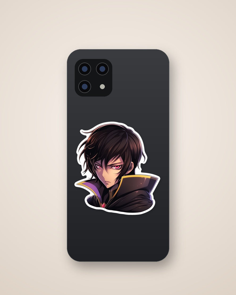 Code Geass Lelouch with Red Eyes Sticker