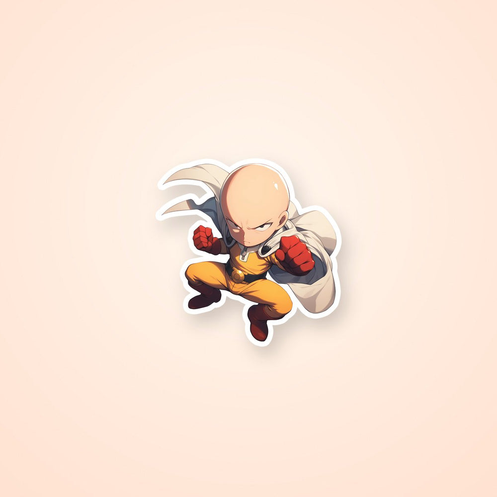 Saitama Chibi Cute Sticker