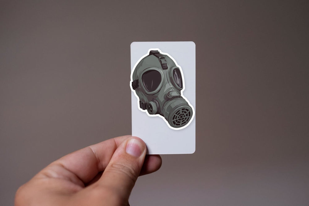 Tactical Gas Mask Sticker