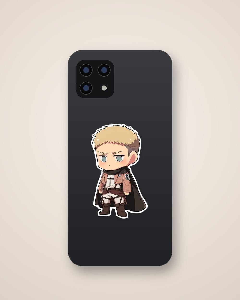 Chibi Reiner Braun Survey Corps Sticker