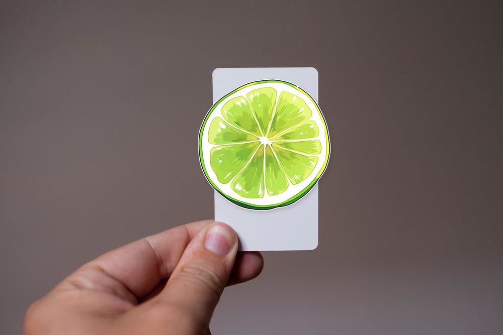 Lime Slice Sticker