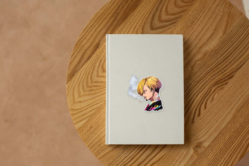 Sanji Smoking One Piece Sticker