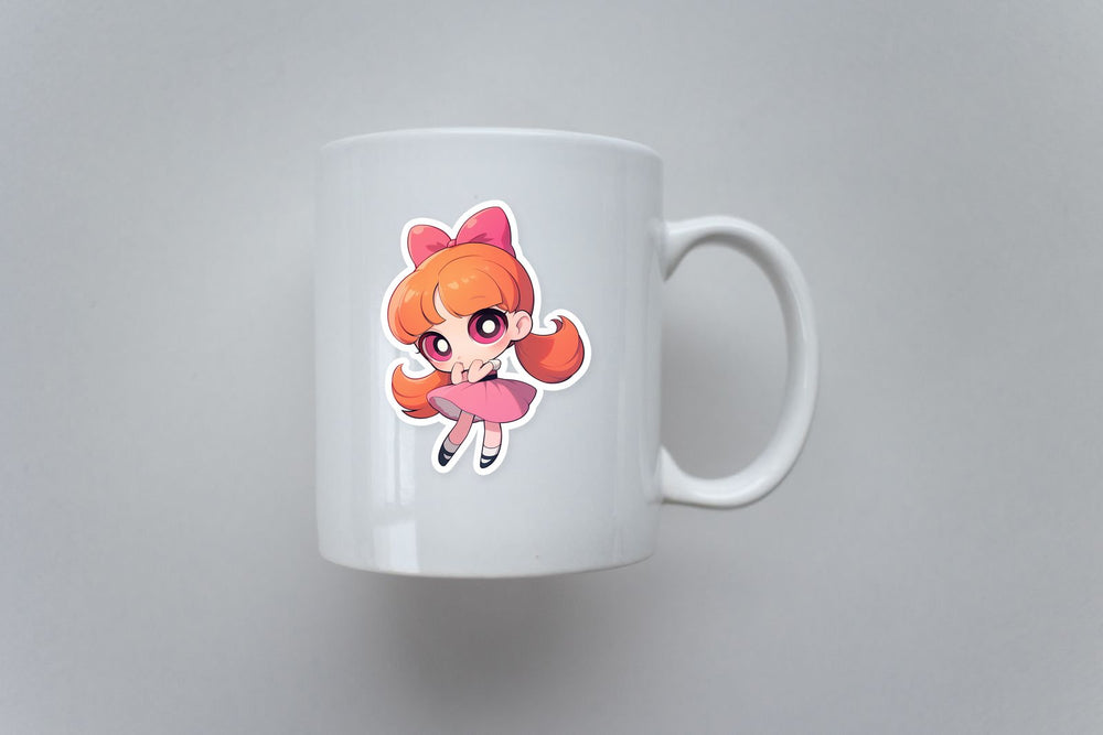 Powerpuff Girls Chibi Blossom Sticker