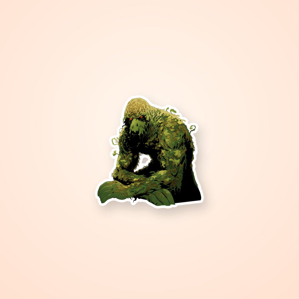 Swamp Thing Horror Comic Monster Sticker