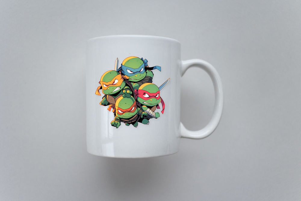 Tmnt Gang Ready to Attack Sticker