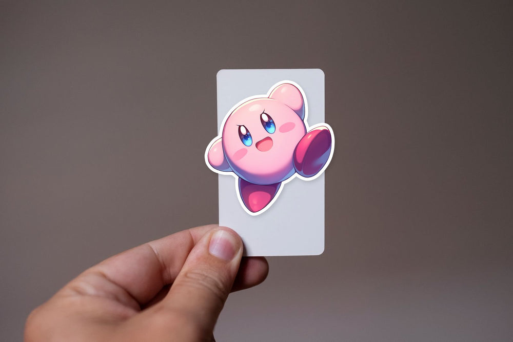 Kirby Happy Dance Sticker