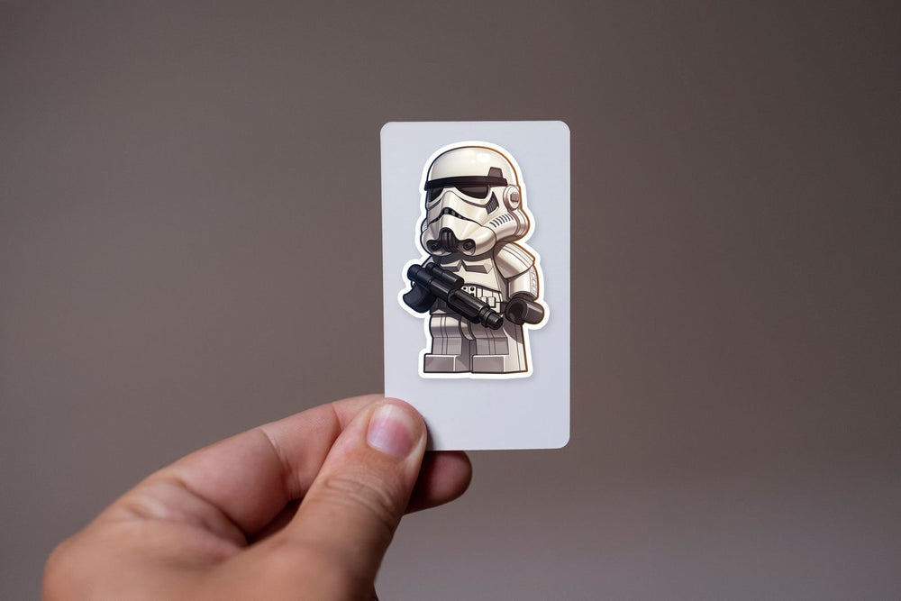 Stormtrooper Lego Warrior Sticker