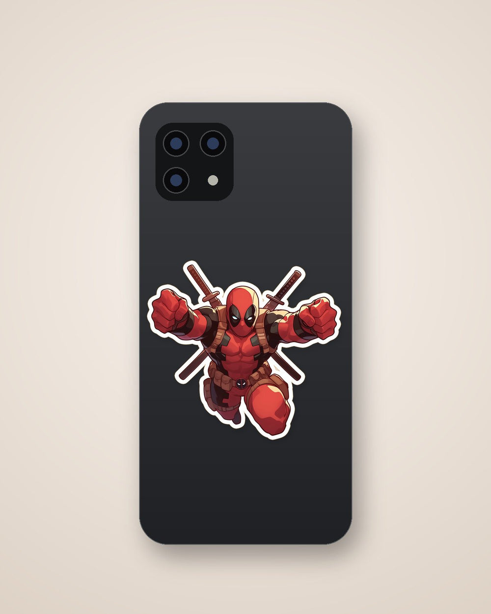Deadpool Retro Comix Sticker